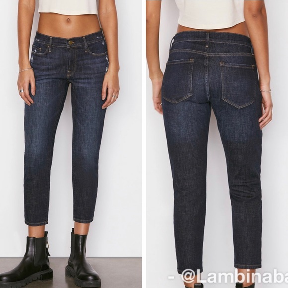 Frame Denim Le Garçon Crop. NWT
